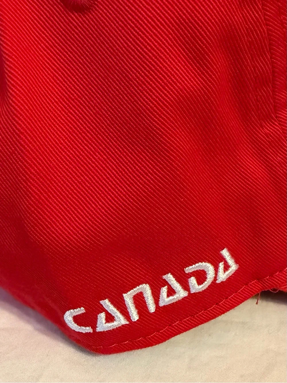 Nike Canada National Team Red Soccer Club Cap Adjustable Unisex Adult Size